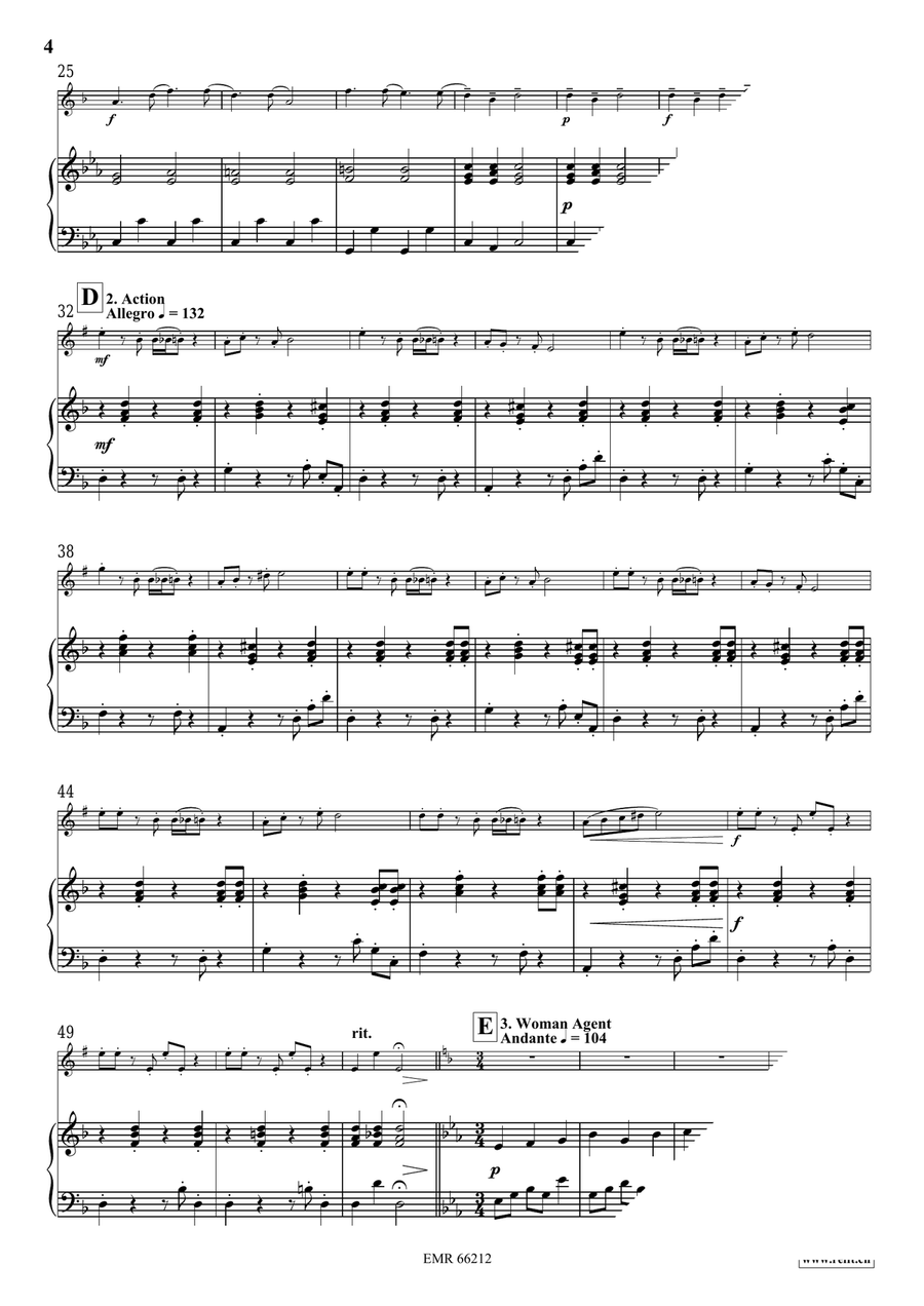 Secret Agent Secret Agent Soprano Saxophone scores gallery preview page 6