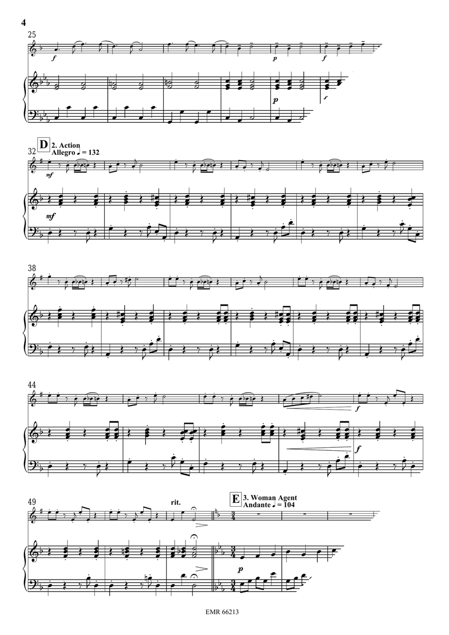 Secret Agent Secret Agent Tenor Saxophone scores gallery preview page 6