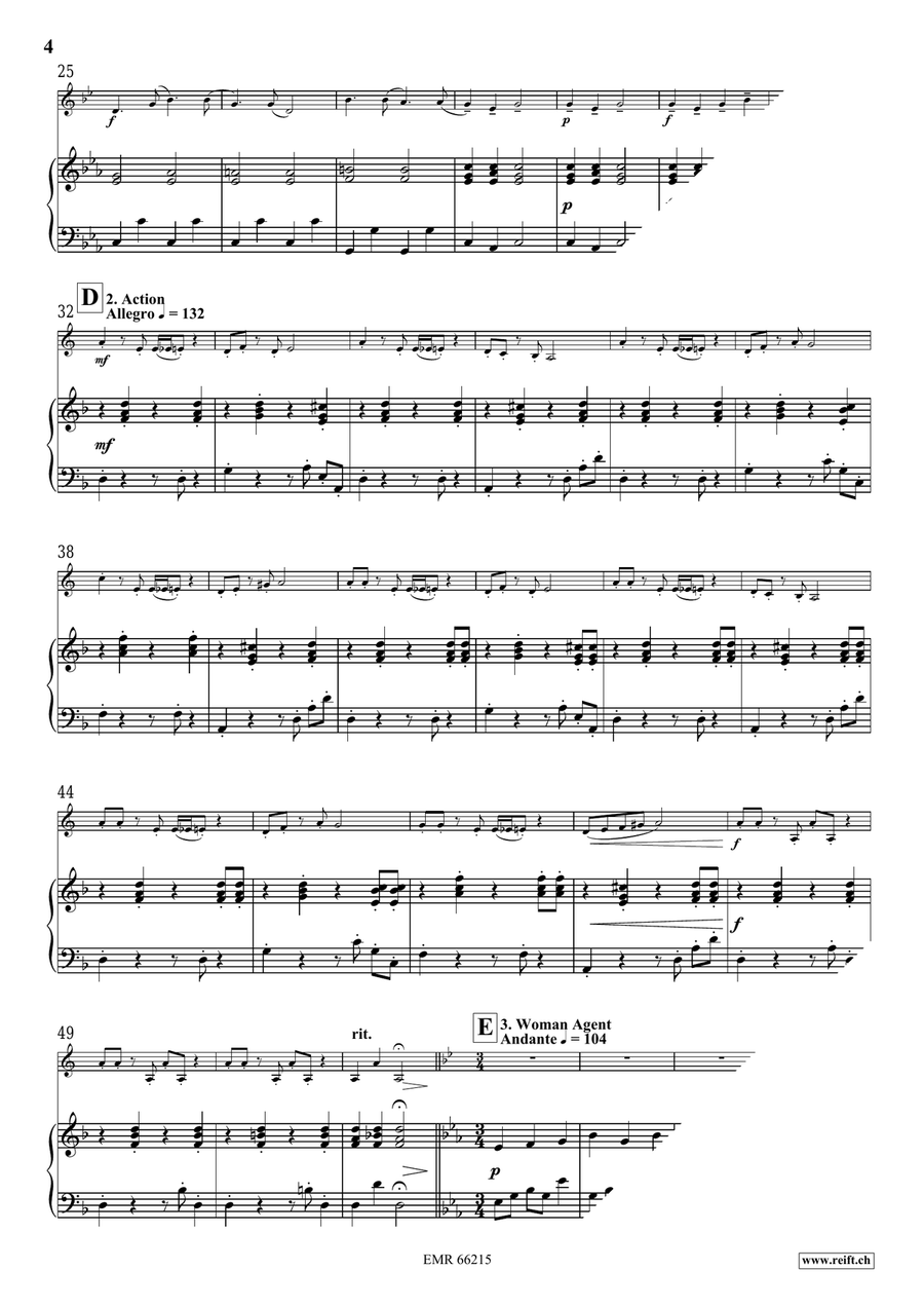 Secret Agent Secret Agent Horn scores gallery preview page 6