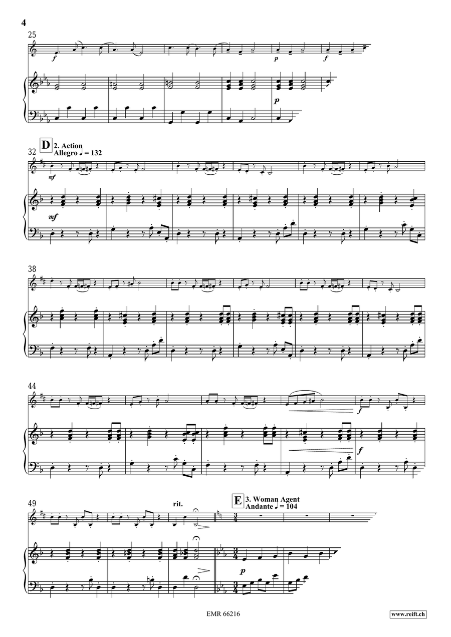 Secret Agent Secret Agent Horn scores gallery preview page 6