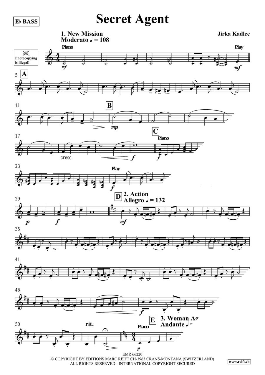Secret Agent Secret Agent Voice Solo scores gallery preview page 4
