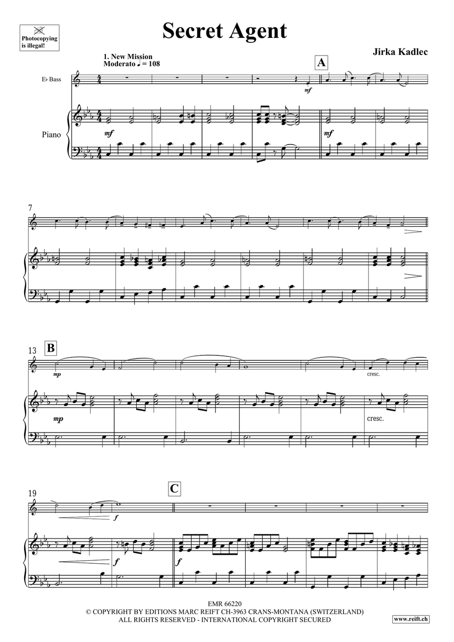 Secret Agent Secret Agent Voice Solo scores gallery preview page 5