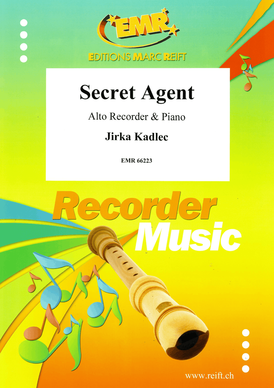 Secret Agent Secret Agent Alto Recorder scores gallery preview page 1