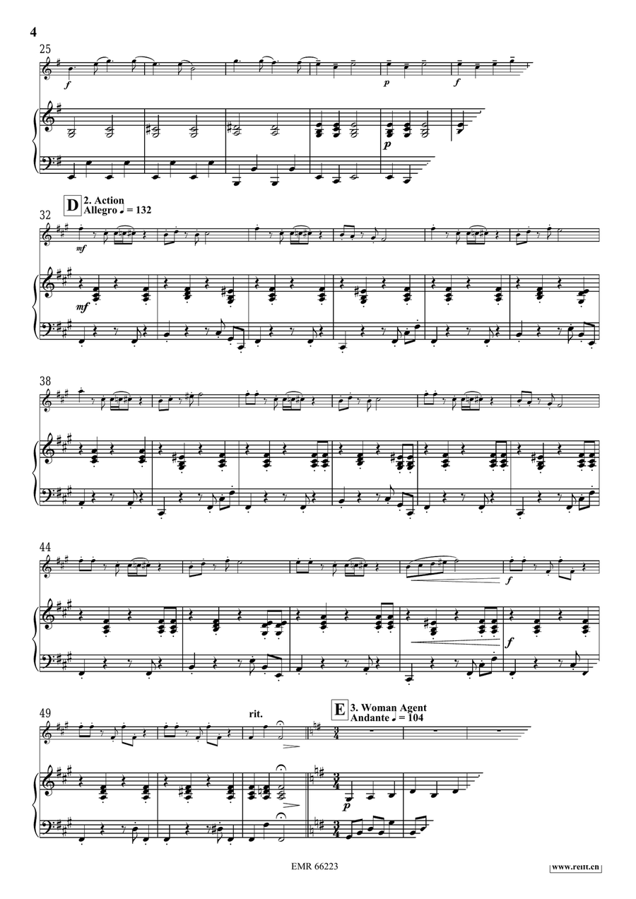 Secret Agent Secret Agent Alto Recorder scores gallery preview page 6