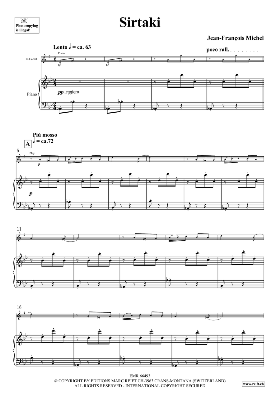 Sirtaki Sirtaki Cornet scores gallery preview page 5