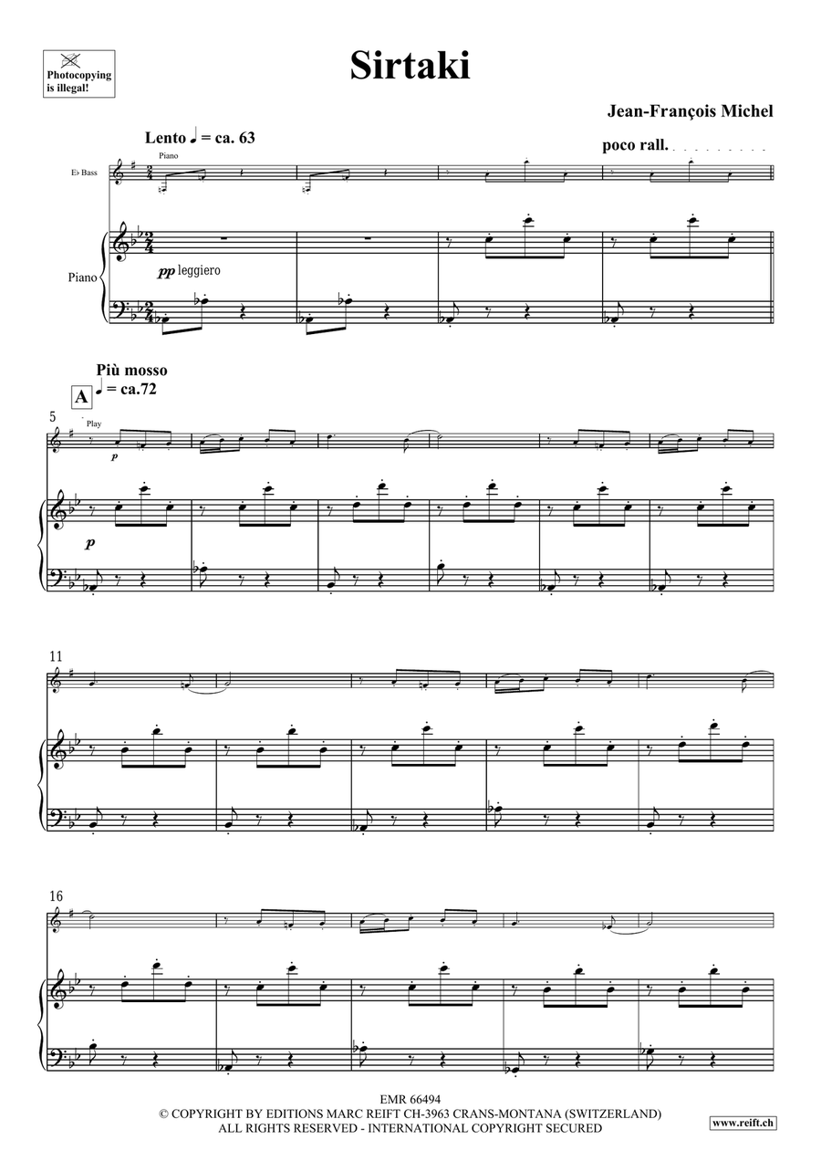 Sirtaki Sirtaki Voice Solo scores gallery preview page 5
