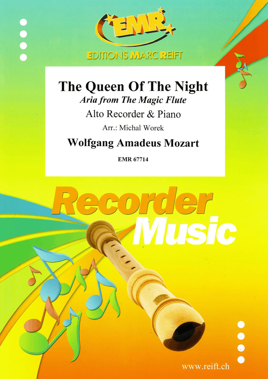 The Queen Of The Night The Queen Of The Night Alto Recorder scores gallery preview page 1