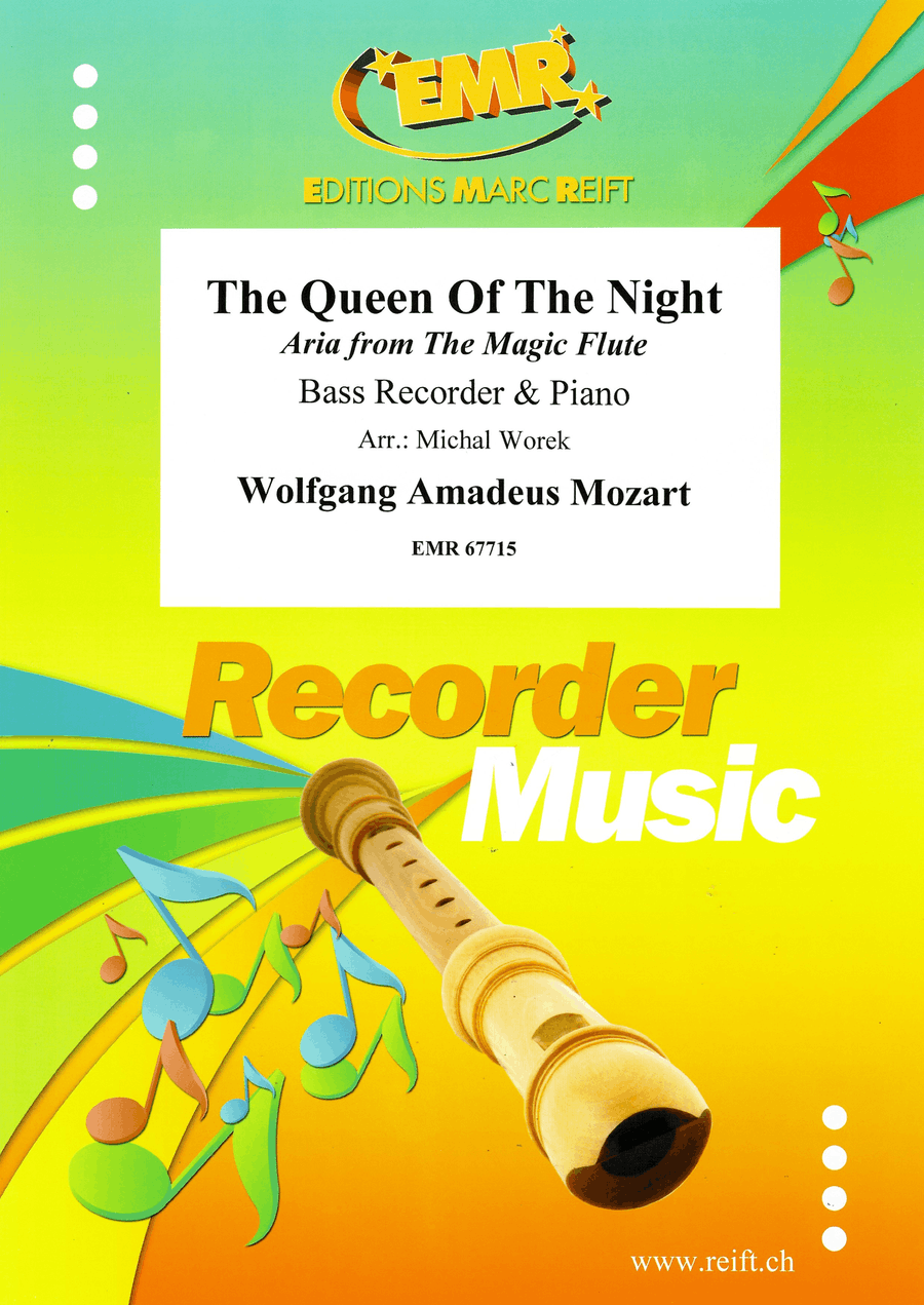 The Queen Of The Night The Queen Of The Night Bass Recorder scores gallery preview page 1