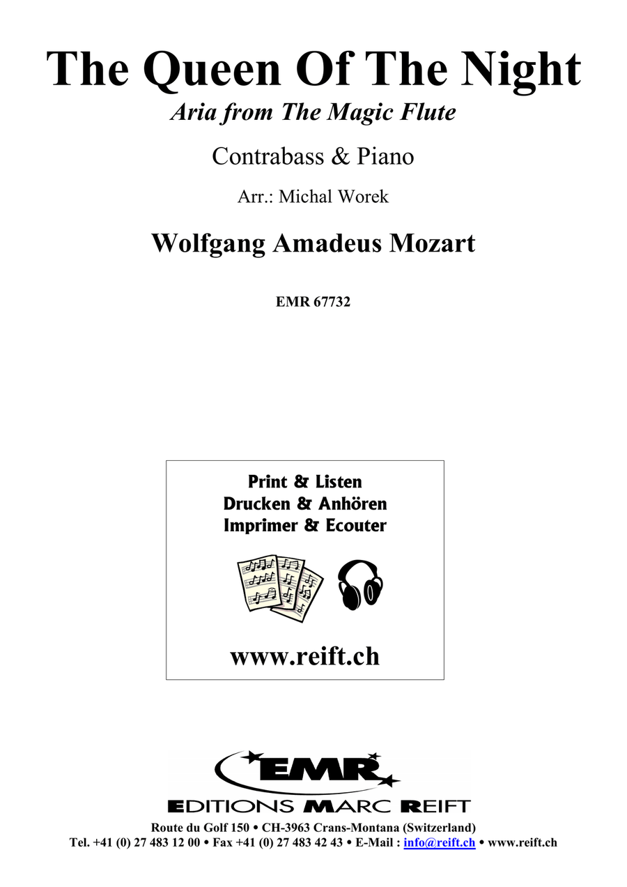The Queen Of The Night The Queen Of The Night Double Bass scores gallery preview page 2