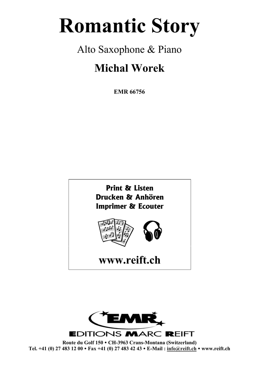 Romantic Story Romantic Story Alto Saxophone scores gallery preview page 2