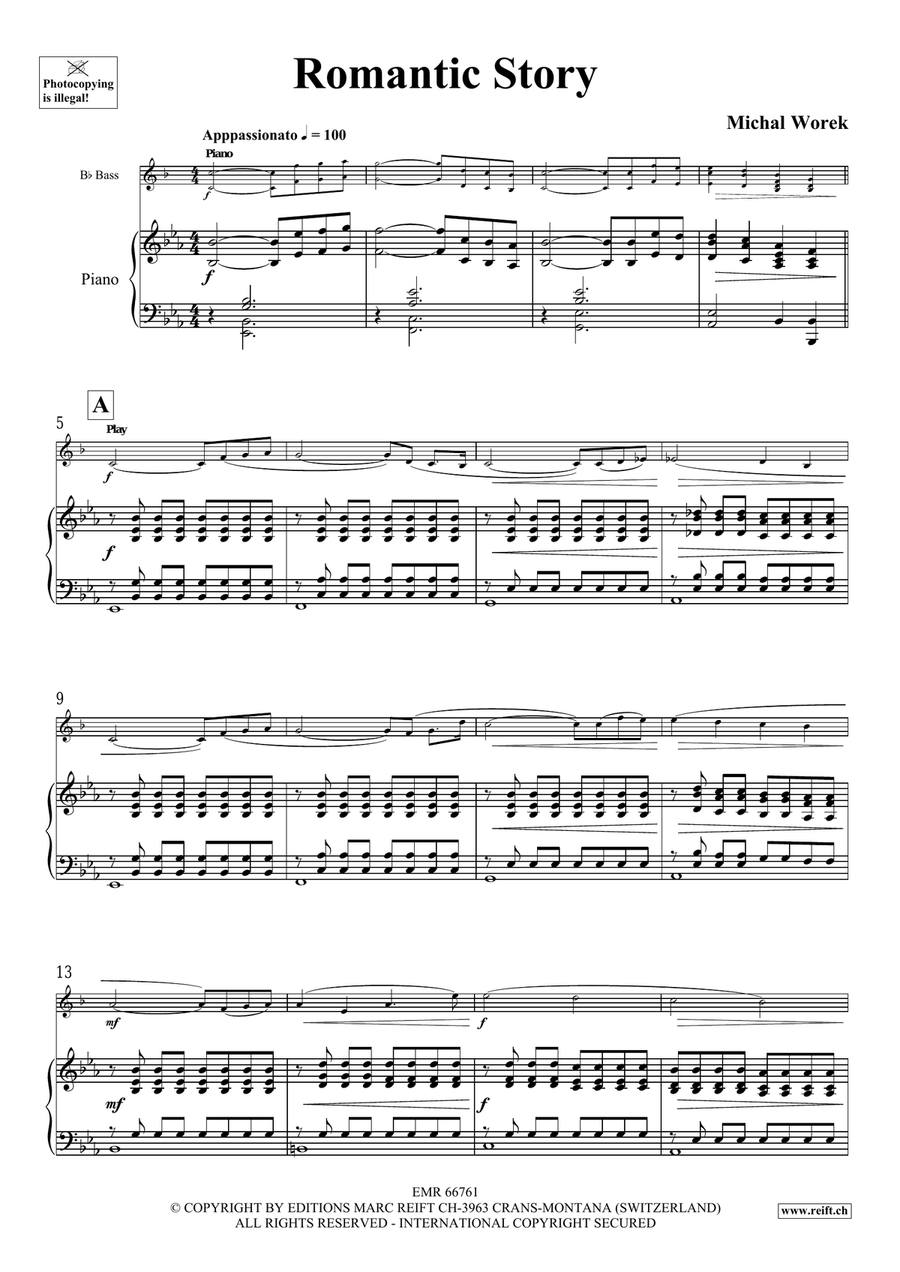 Romantic Story Romantic Story Voice Solo scores gallery preview page 5