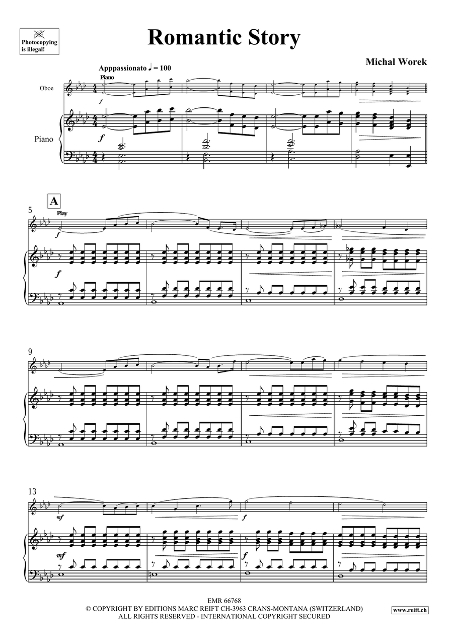 Romantic Story Romantic Story Piano Accompaniment scores gallery preview page 5