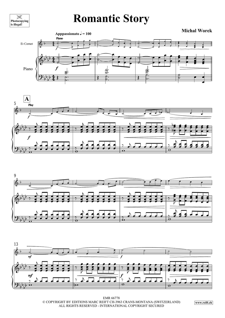 Romantic Story Romantic Story Cornet scores gallery preview page 5