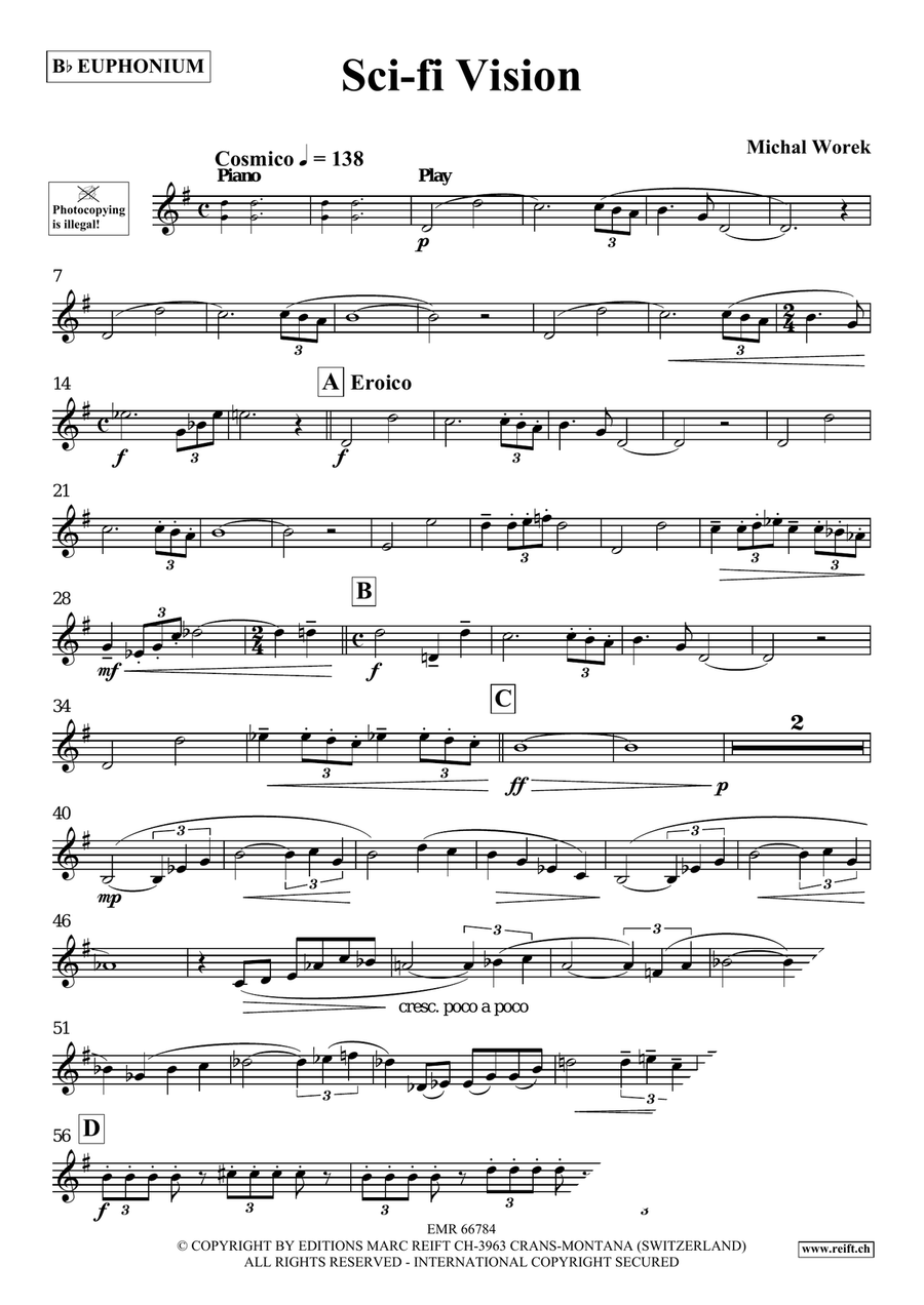 Sci-fi Vision Sci-fi Vision Euphonium scores gallery preview page 4
