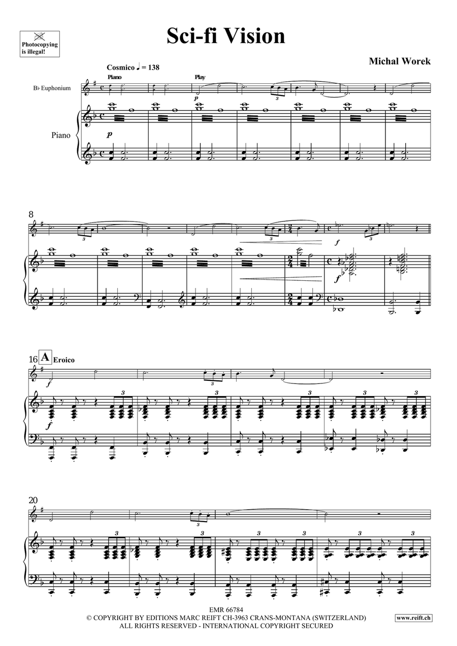 Sci-fi Vision Sci-fi Vision Euphonium scores gallery preview page 5