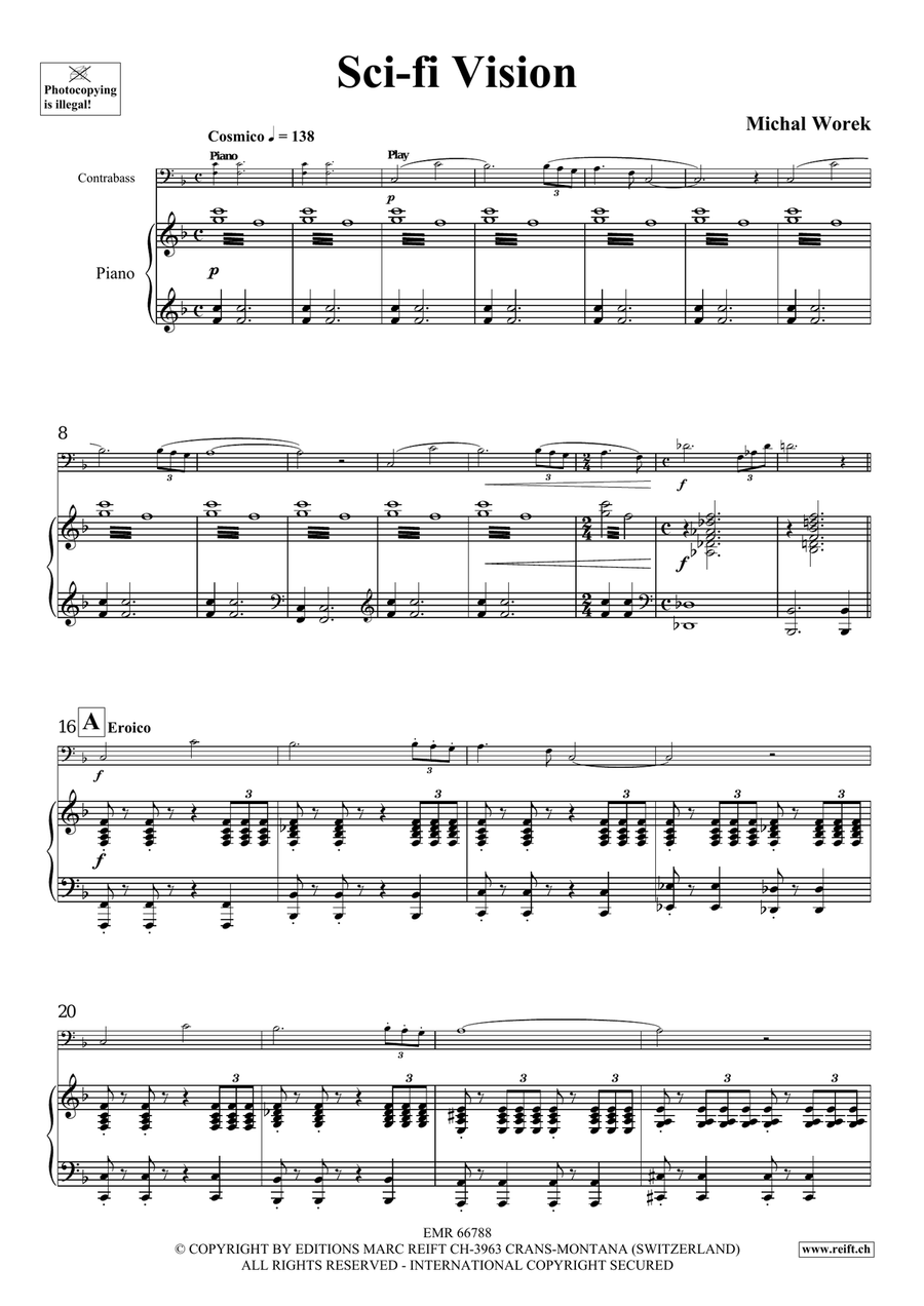 Sci-fi Vision Sci-fi Vision Double Bass scores gallery preview page 5