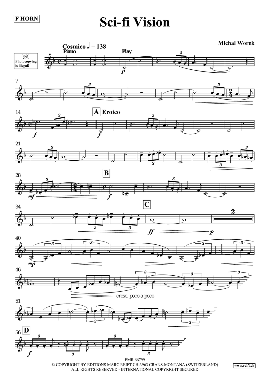 Sci-fi Vision Sci-fi Vision Horn scores gallery preview page 4