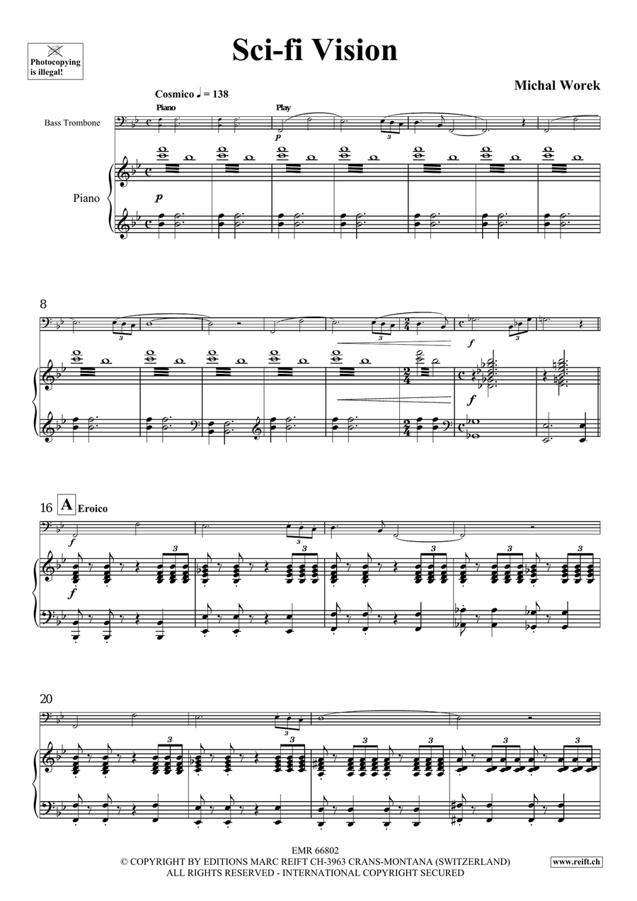 Sci-fi Vision Sci-fi Vision Bass Trombone scores gallery preview page 5