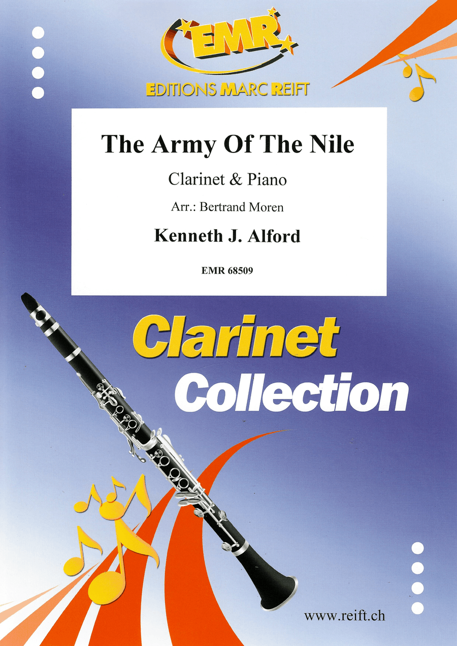 The Army Of The Nile The Army Of The Nile Clarinet Solo scores gallery preview page 1