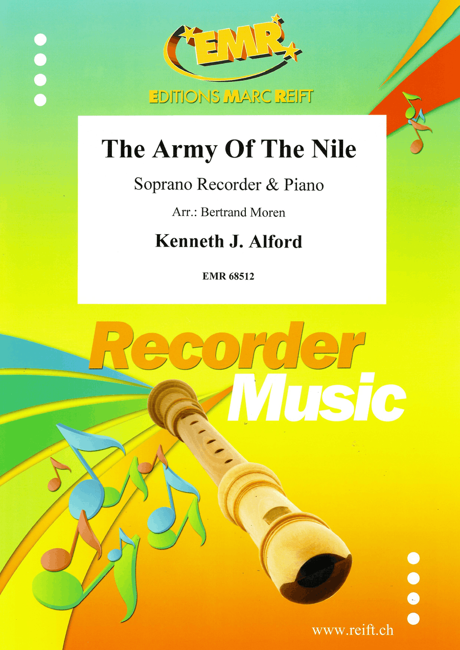 The Army Of The Nile The Army Of The Nile Soprano Recorder scores gallery preview page 1