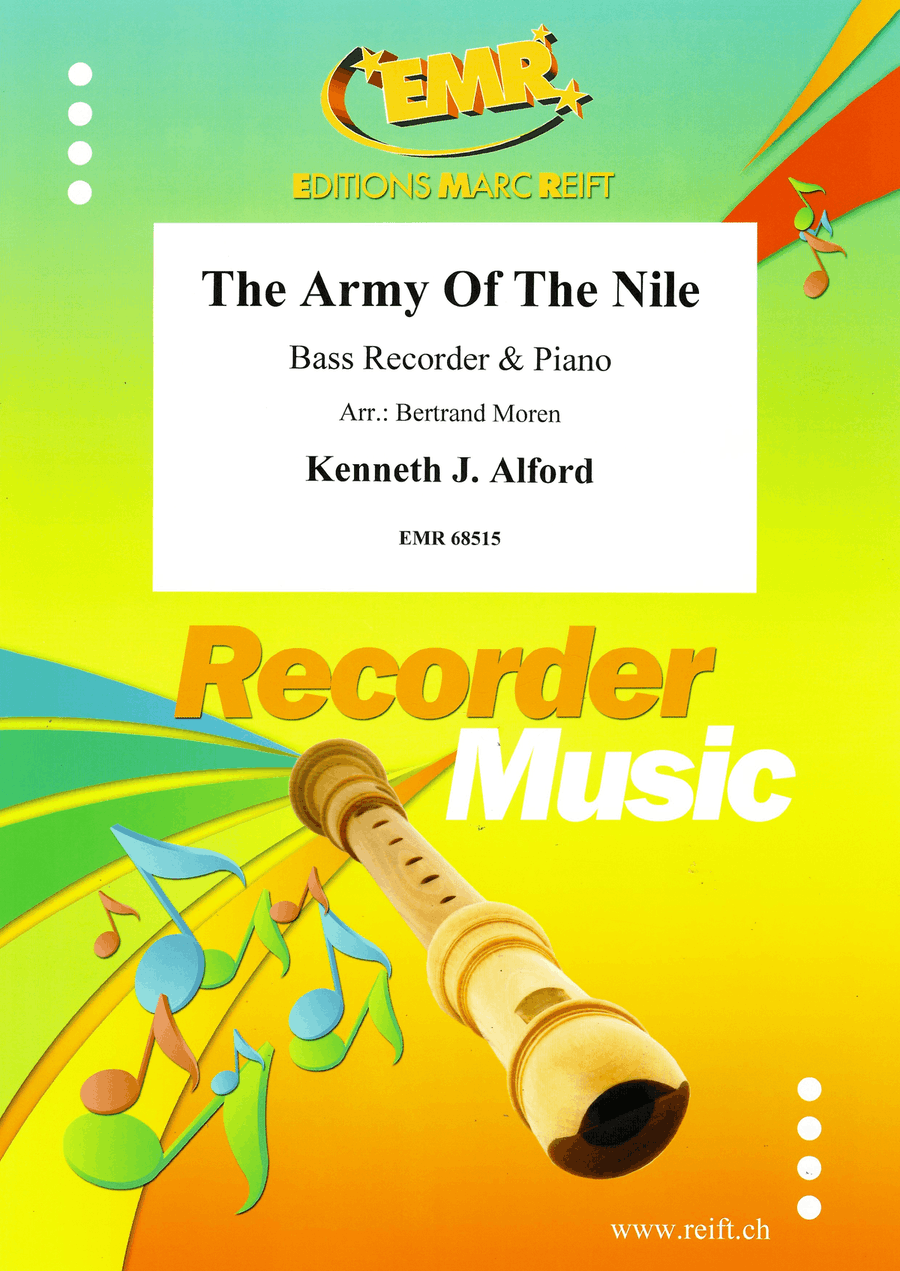 The Army Of The Nile The Army Of The Nile Bass Recorder scores gallery preview page 1