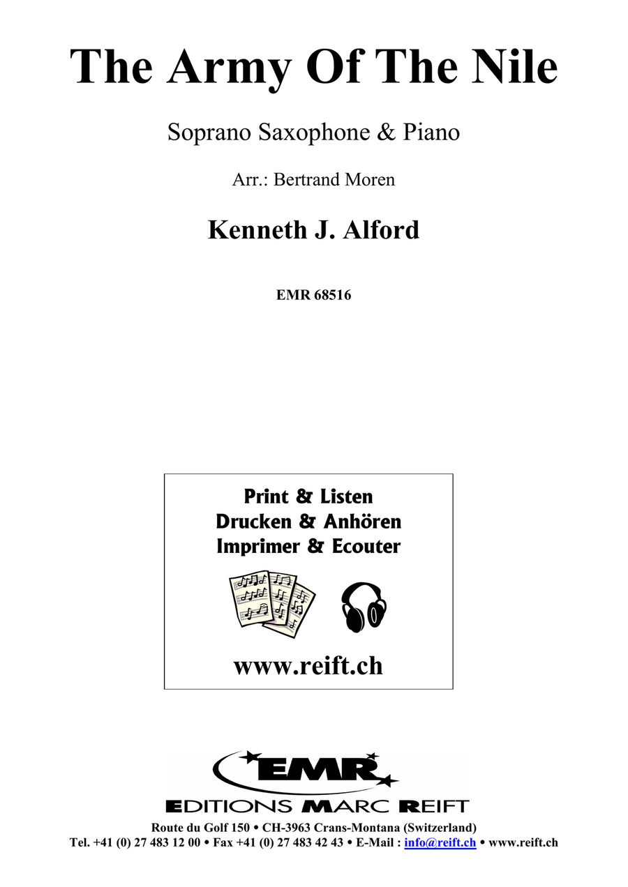 The Army Of The Nile The Army Of The Nile Soprano Saxophone scores gallery preview page 2