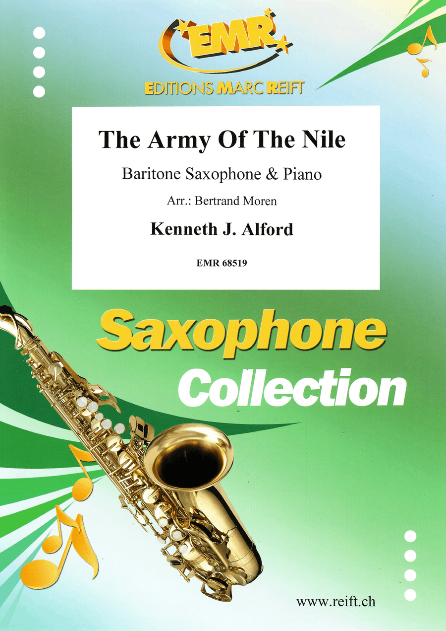 The Army Of The Nile The Army Of The Nile Baritone Saxophone scores gallery preview page 1