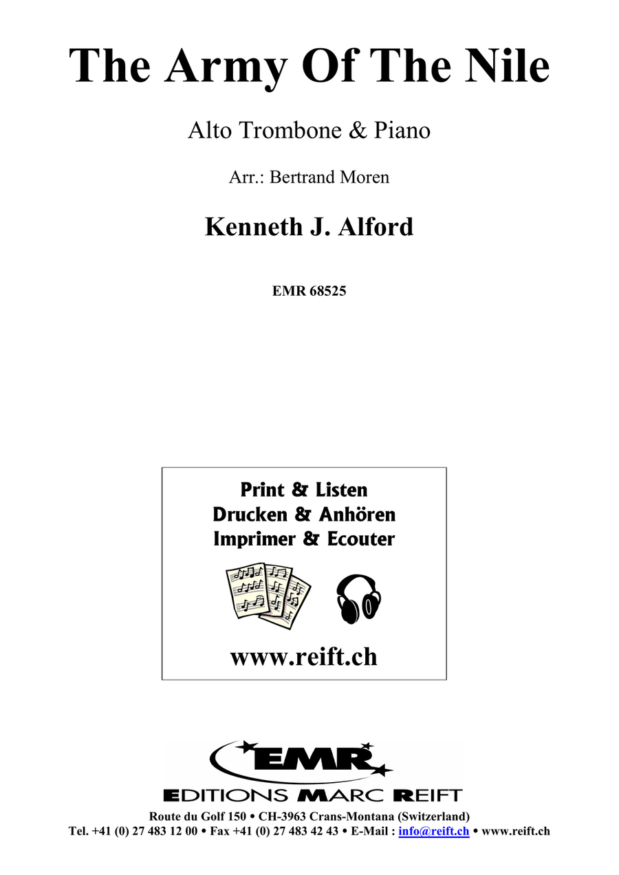The Army Of The Nile The Army Of The Nile Piano Accompaniment scores gallery preview page 2