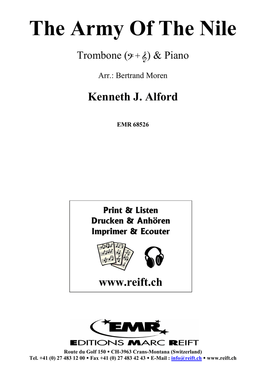 The Army Of The Nile The Army Of The Nile Piano Accompaniment scores gallery preview page 2