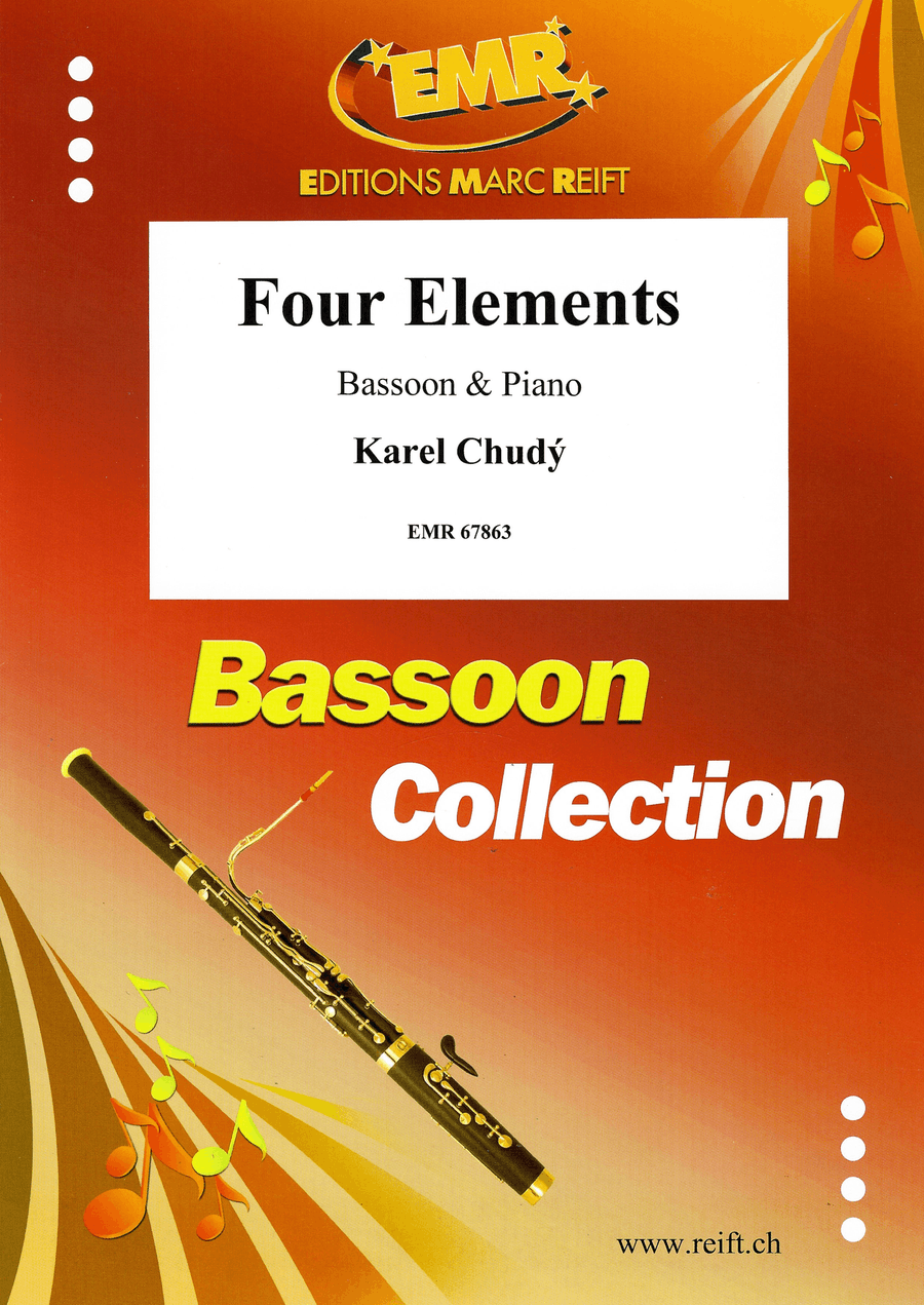 Four Elements Four Elements Bassoon Solo scores gallery preview page 1