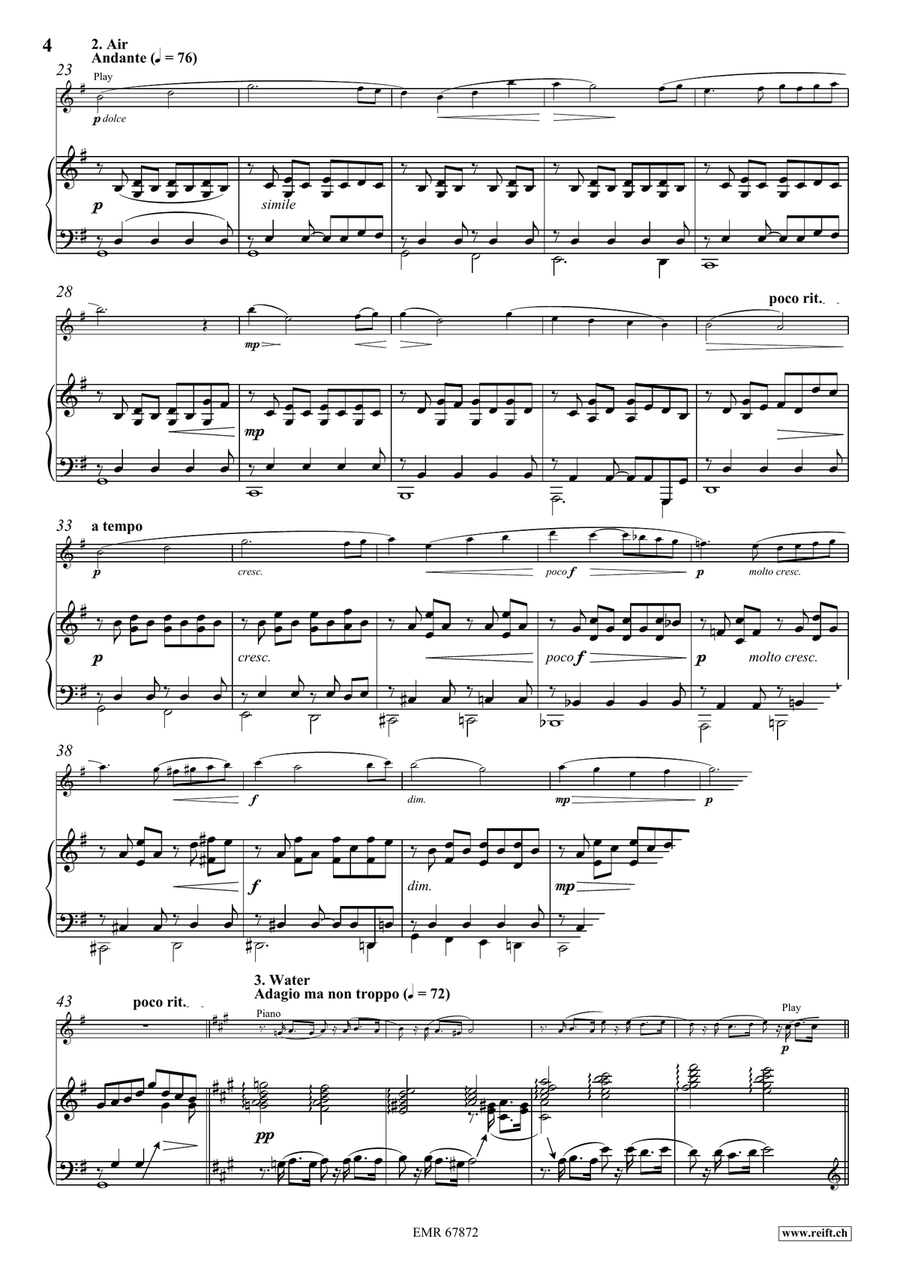 Four Elements Four Elements Piccolo scores gallery preview page 6