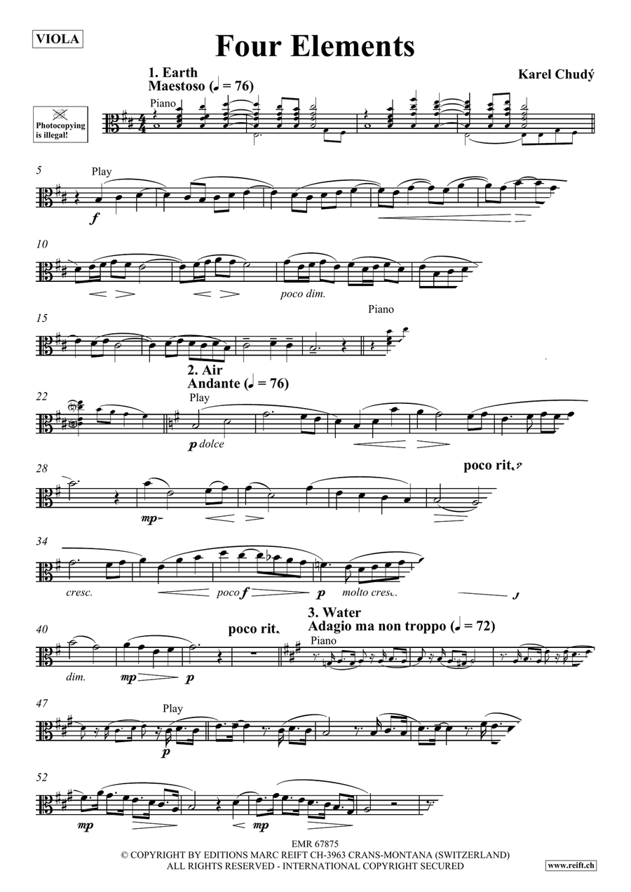Four Elements Four Elements Piano Accompaniment scores gallery preview page 4
