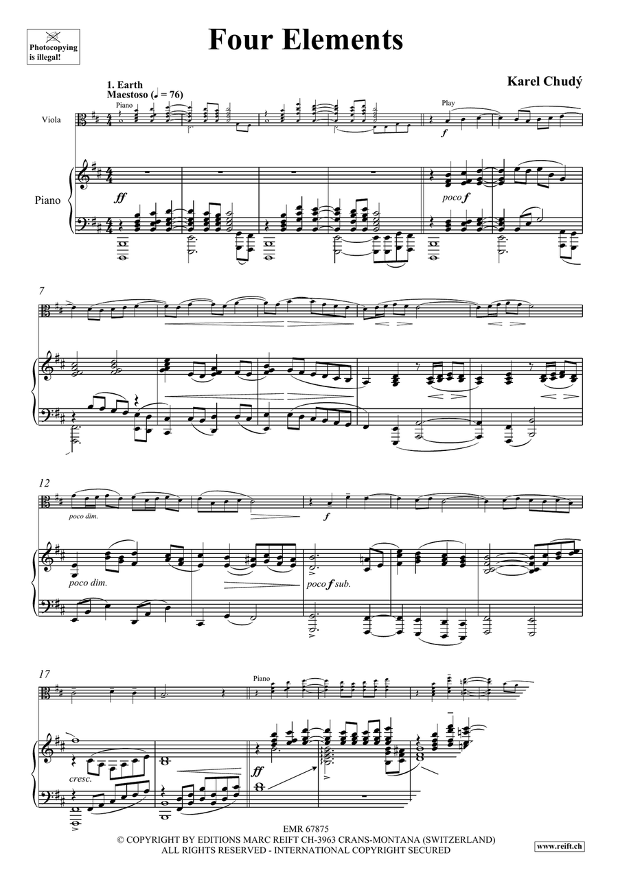 Four Elements Four Elements Piano Accompaniment scores gallery preview page 5