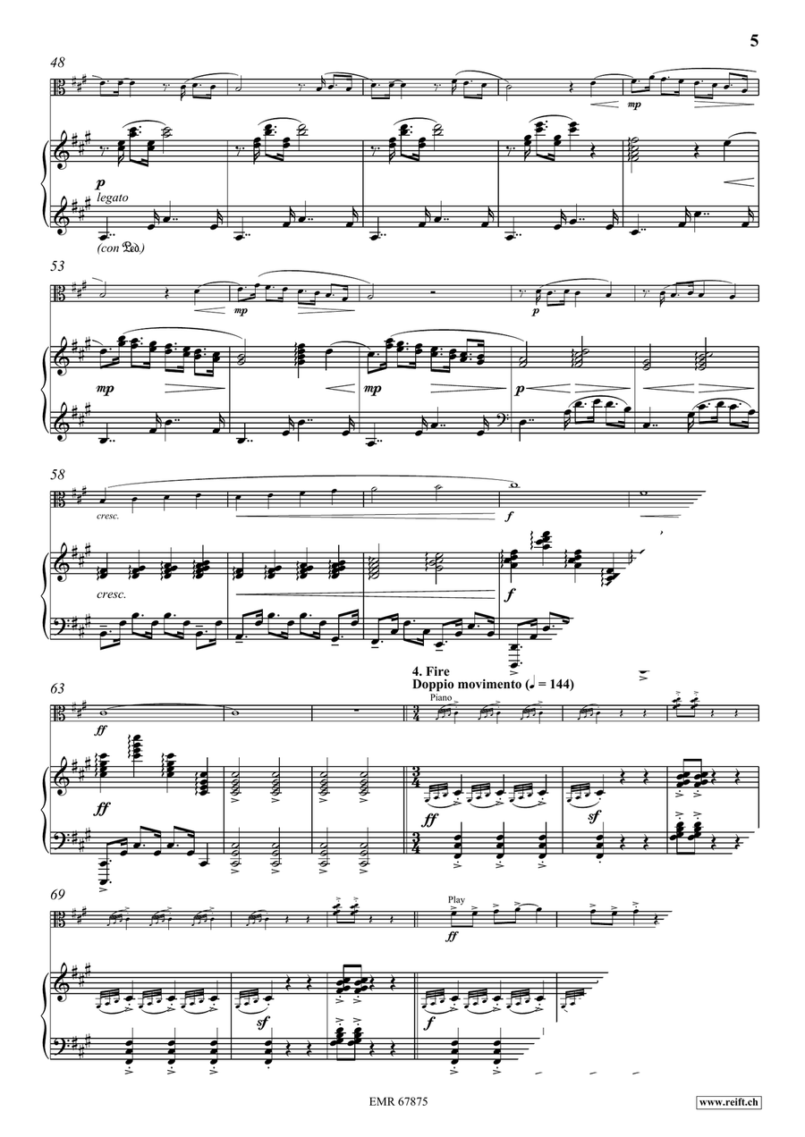 Four Elements Four Elements Piano Accompaniment scores gallery preview page 7