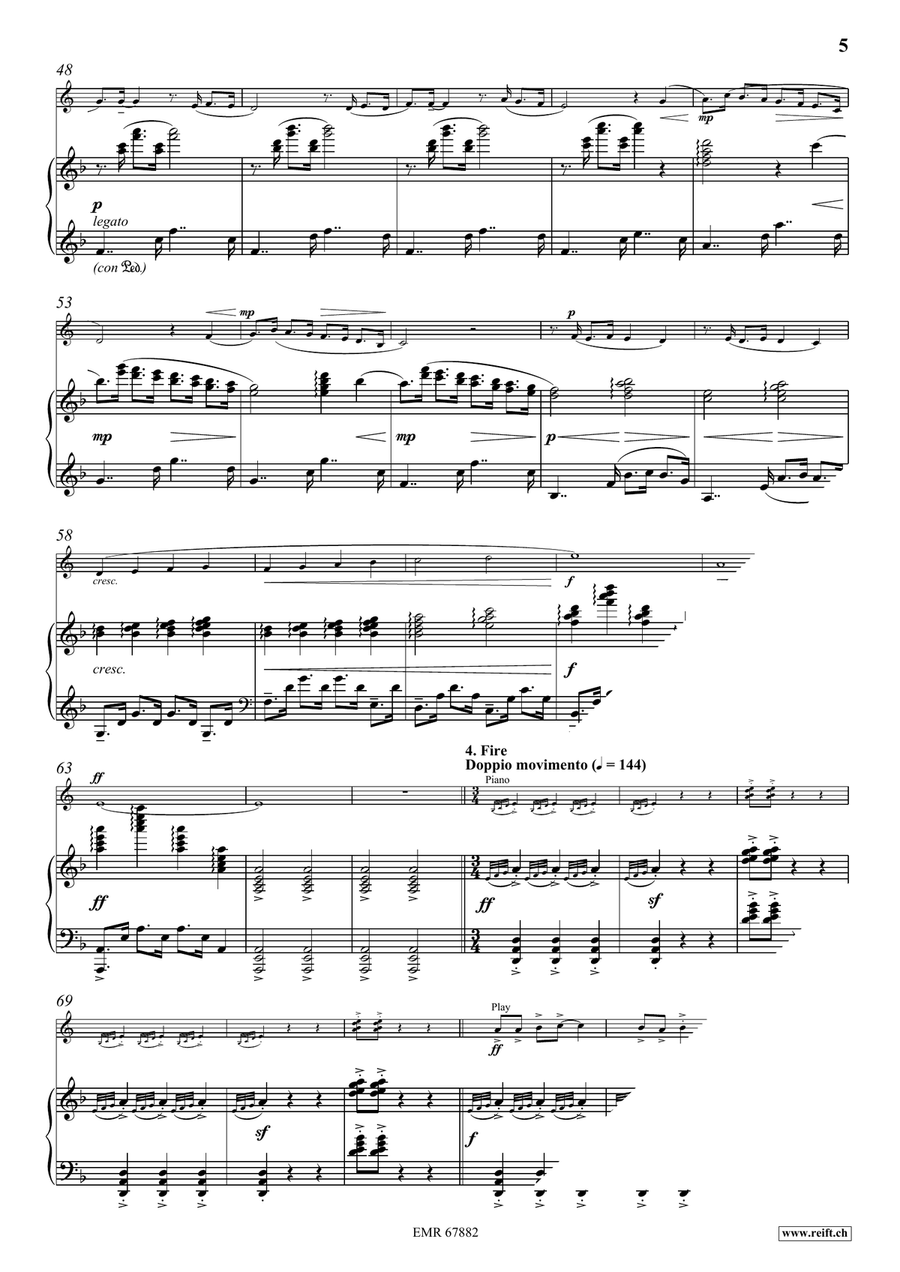 Four Elements Four Elements Horn scores gallery preview page 7