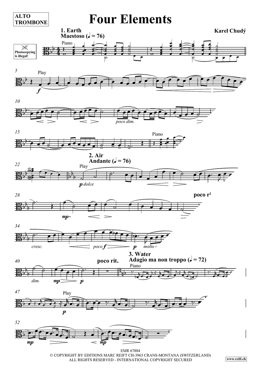 Four Elements Four Elements Piano Accompaniment scores gallery preview page 4