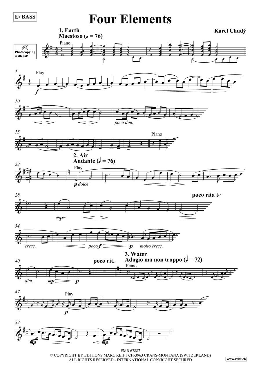 Four Elements Four Elements Voice Solo scores gallery preview page 4