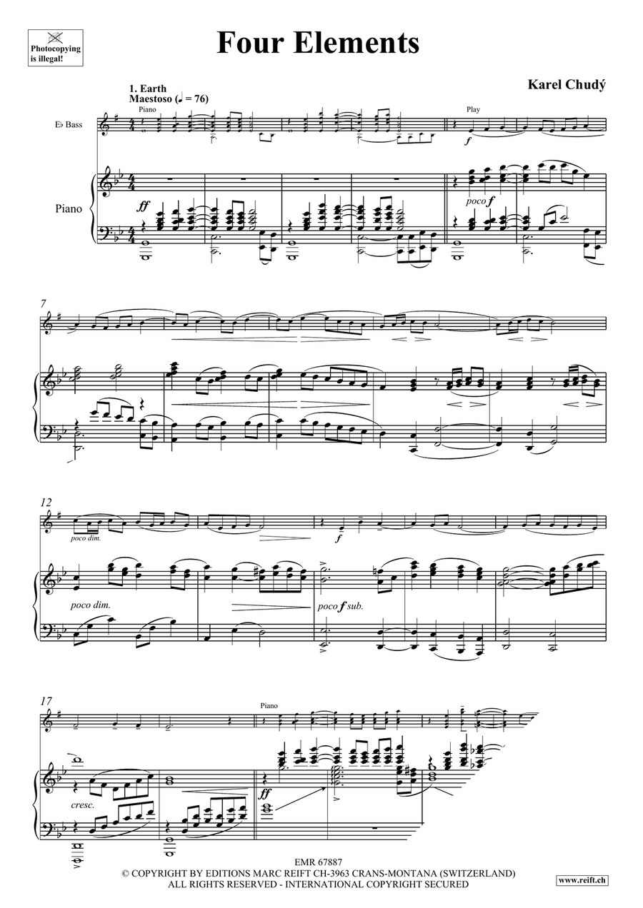 Four Elements Four Elements Voice Solo scores gallery preview page 5