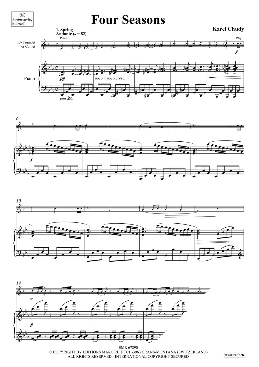 Four Seasons Four Seasons Cornet scores gallery preview page 5
