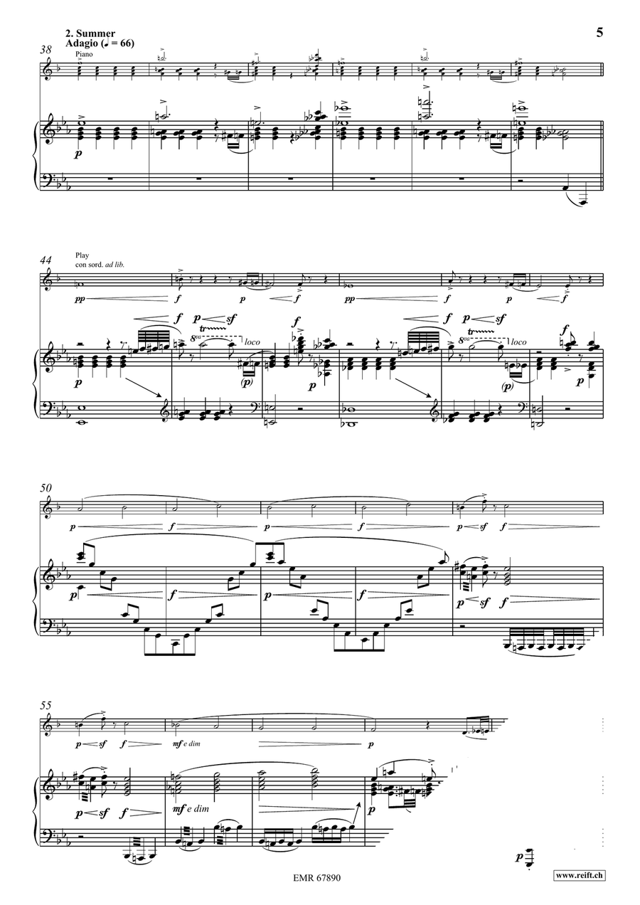 Four Seasons Four Seasons Cornet scores gallery preview page 6