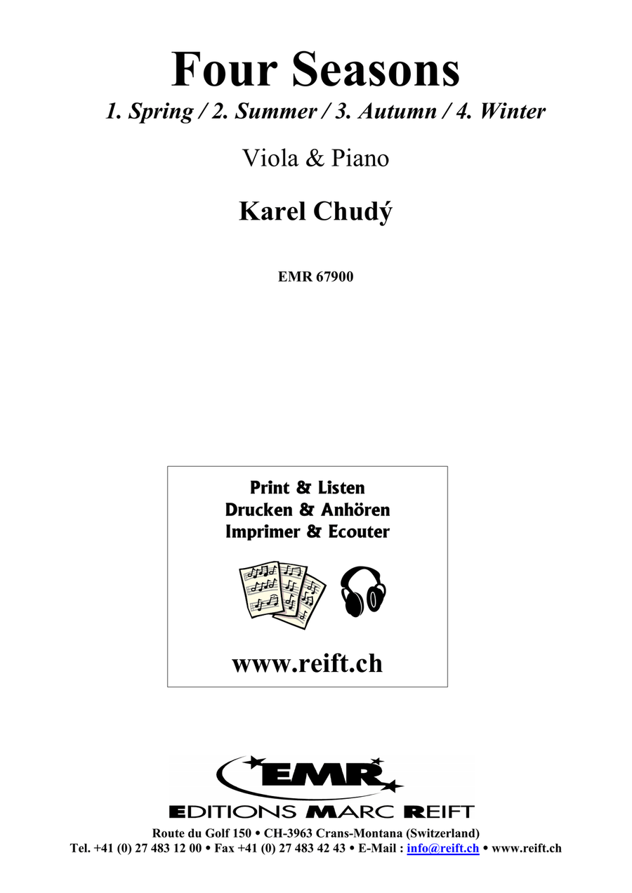 Four Seasons Four Seasons Piano Accompaniment scores gallery preview page 2