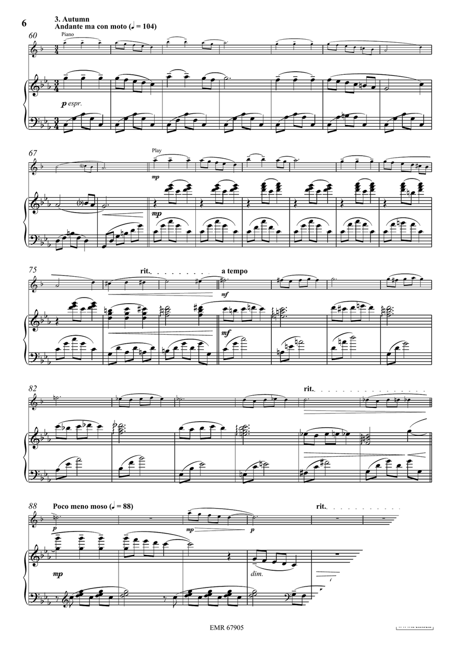 Four Seasons Four Seasons Tenor Saxophone scores gallery preview page 7