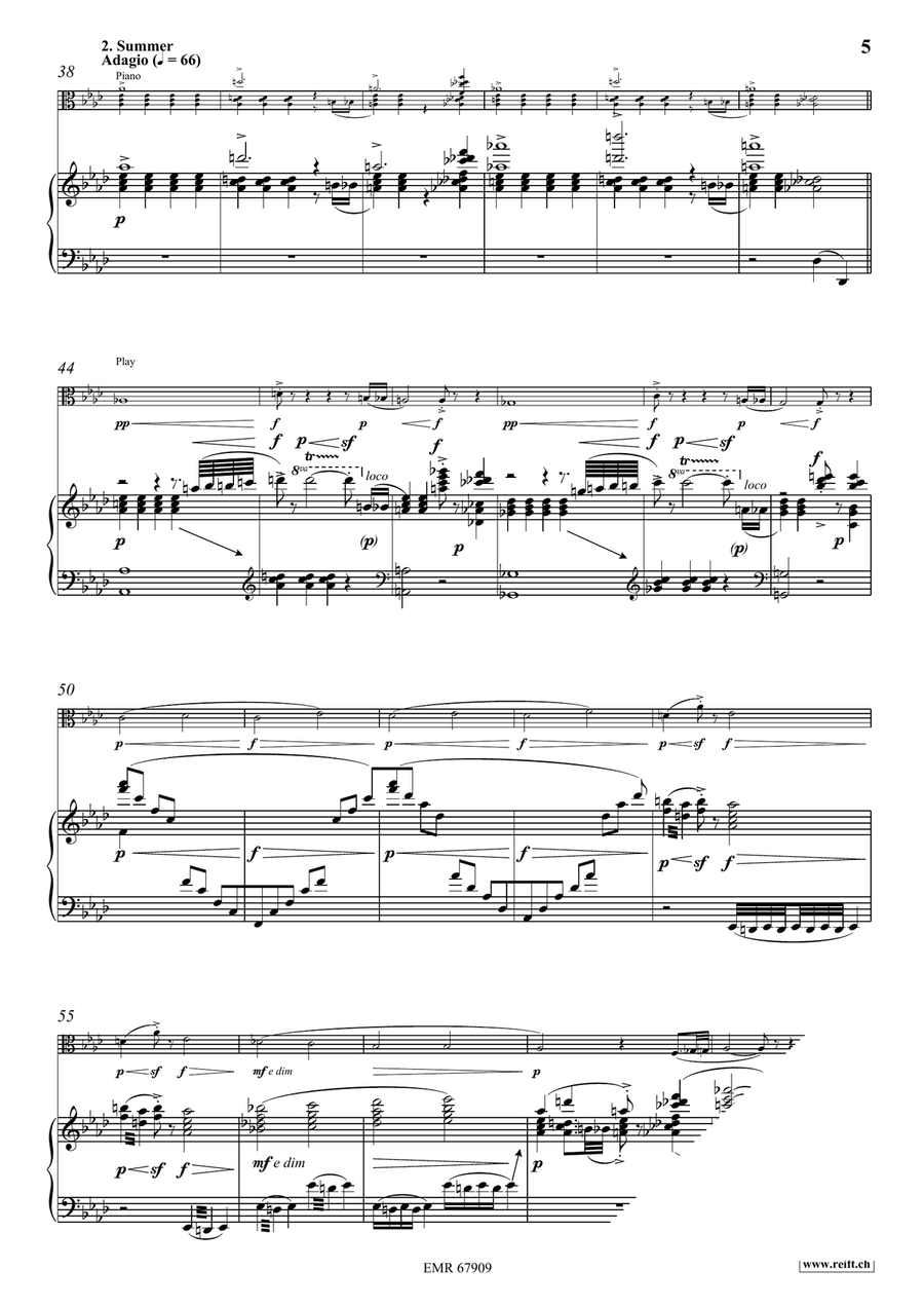 Four Seasons Four Seasons Piano Accompaniment scores gallery preview page 6