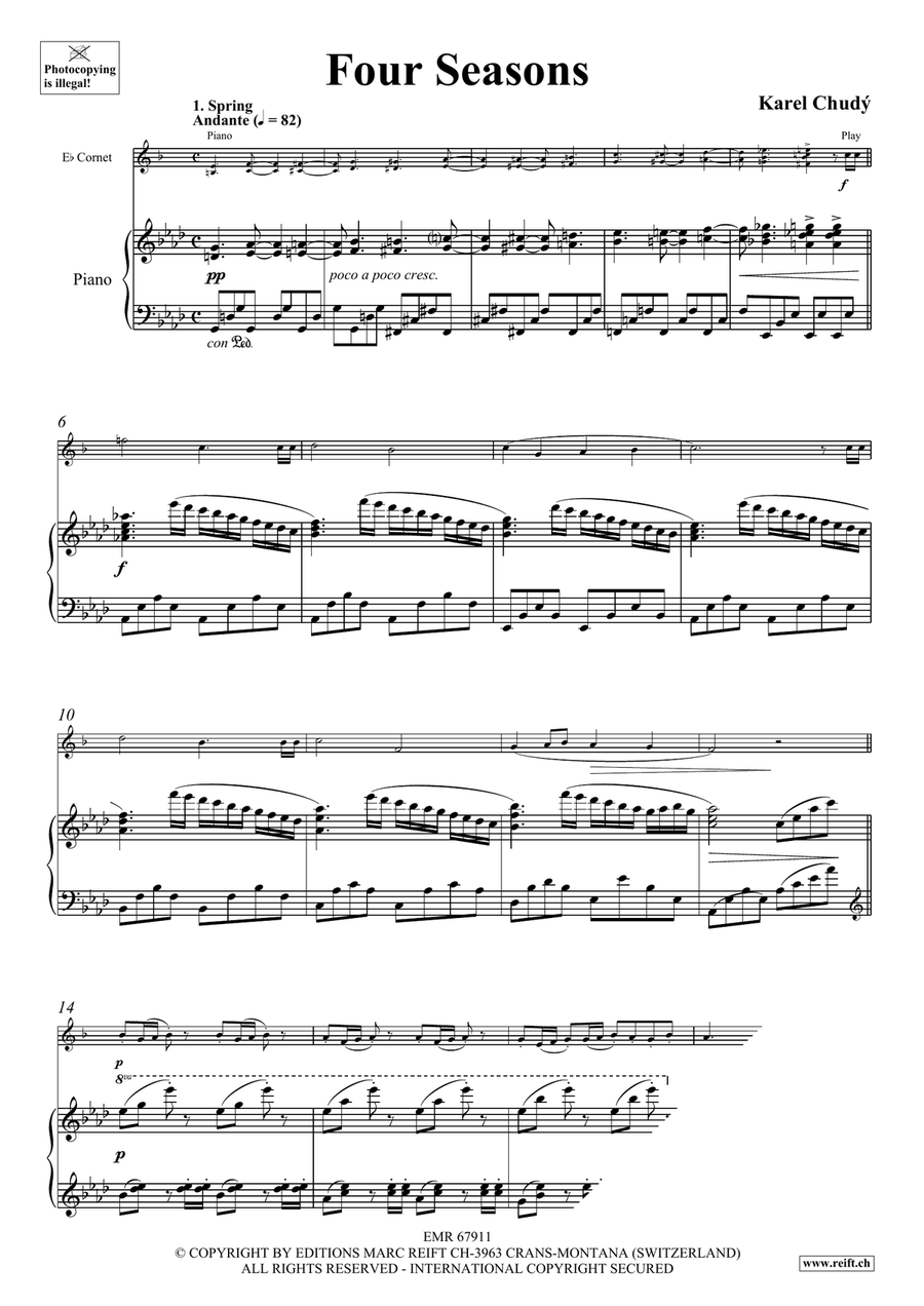 Four Seasons Cornet scores gallery preview page 5