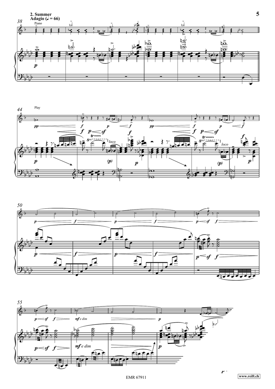 Four Seasons Cornet scores gallery preview page 6