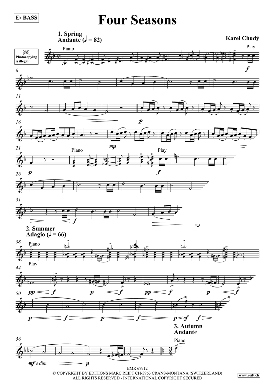 Four Seasons Four Seasons Voice Solo scores gallery preview page 4