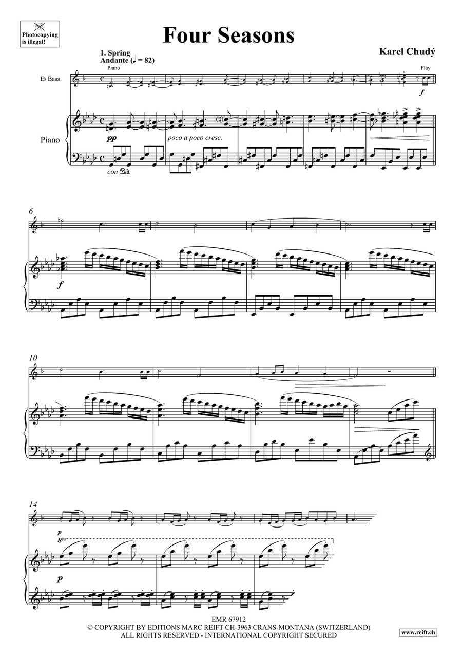 Four Seasons Four Seasons Voice Solo scores gallery preview page 5