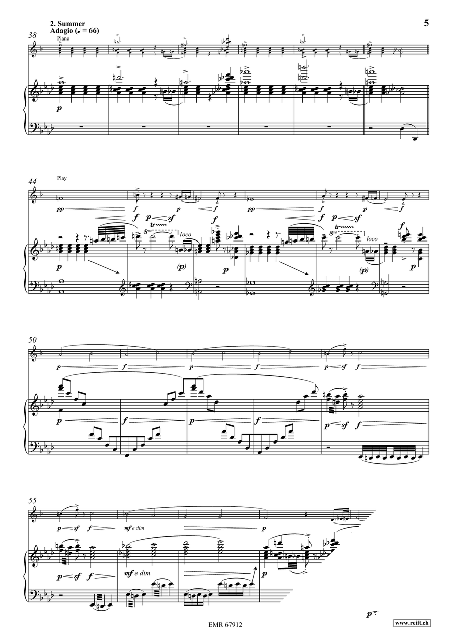 Four Seasons Four Seasons Voice Solo scores gallery preview page 6