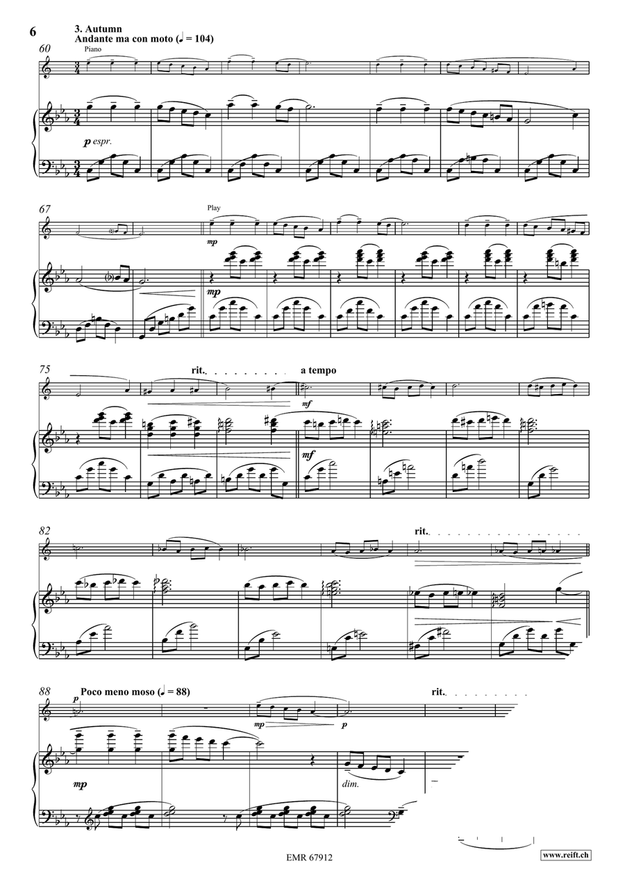 Four Seasons Four Seasons Voice Solo scores gallery preview page 7
