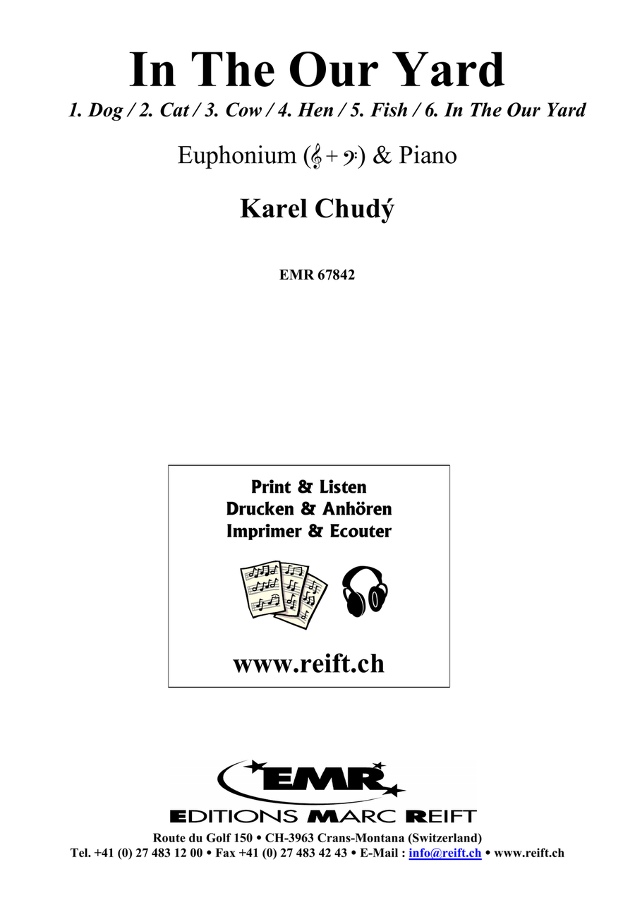 In The Our Yard In The Our Yard Euphonium scores gallery preview page 2